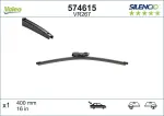 VALEO  Klaasipuhastaja kumm SILENCIO REAR 574615