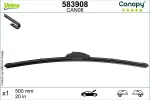 VALEO Щетка стеклоочистителя CANOPY UPGRADE 583908