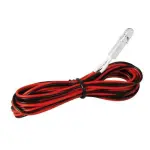 Valesignaal, vilkuv punane led 12V