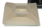 Kinnitusvitsaankur liimitav WHITE 12,5x12,5mm 3,6mm
