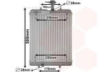 VAN WEZEL Radiaator,  mootorijahutus 53002360