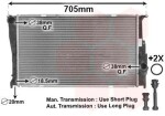VAN WEZEL  Radiaator,mootorijahutus *** IR PLUS *** 06002293