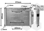 VAN WEZEL  Jahutusmoodul 1300M370