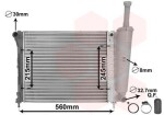 VAN WEZEL  Radiaator,mootorijahutus *** IR PLUS *** 17002345