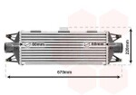 VAN WEZEL turbo radiaator (intercooler) 28004045