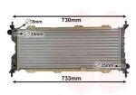 VAN WEZEL  Radiaator,mootorijahutus 37002185