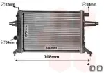 VAN WEZEL  Radiaator,mootorijahutus *** IR PLUS *** 37002272