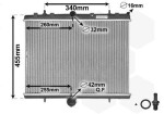 VAN WEZEL Radiaator,  mootorijahutus *** IR PLUS *** 40002314