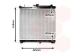 VAN WEZEL  Radiaator,mootorijahutus 52002055
