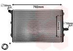 VAN WEZEL Radiaator,  mootorijahutus *** IR PLUS *** 58002208