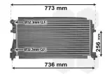VAN WEZEL Radiaator,  mootorijahutus *** IR PLUS *** 58002340