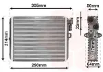 VAN WEZEL Salongi radiaator / soojusvaheti 59006110