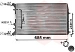 VAN WEZEL  Radiaator,mootorijahutus *** IR PLUS *** 76002010