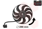 VAN WEZEL Ventilaator,  mootorijahutus 12V 5888745