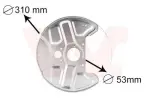 VAN WEZEL  Plekk,piduriketas 5994372