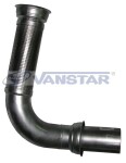 VANSTAR VAN70275DF / exhaust pipe (length: 240mm) fits: daf 75 cf pf183m/pf212m/pf235m 02.98-12.00