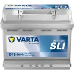 VARTA Käivitusaku DYNAMIC SLI 12V 60Ah 540A 560127054K262
