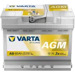 VARTA Käivitusaku DYNAMIC AGM 12V 60Ah 680A 560901068K262