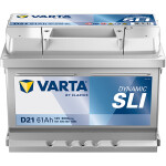 VARTA Käivitusaku DYNAMIC SLI 12V 61Ah 600A 561400060K262
