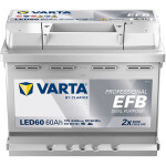 VARTA Käivitusaku PROFESSIONAL EFB 12V 60Ah 640A 932060064K312