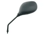 peegel (vasak, läbimõõt keere: 8mm, suund: parempoolne, värv: must) sobib: HONDA NPS; PEUGEOT V-CLIC 50 2005-2012