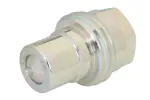 Hydraulic coupler plug 3/4inch NPTF 100l/min.