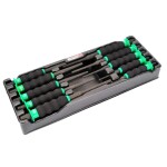 TOPTUL Tööriistakomplekt - 10osa.  kaetud, karbis