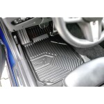 matid kumm, 4 tk  No. 77, esimene - tagumine, tpe, komplekt, värv must, sobib: HYUNDAI IONIQ 5 05.21-, Crossover