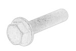 OE VW WHT 009 475 / crankshaft gear bolt fits: skoda kodiaq i, superb iii, yeti, vw arteon 1.8/2.0 05.09-
