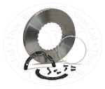 WINNARD vo1078k / brake disc includes installation kit wa240 (without vent)