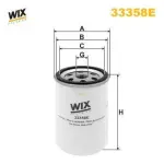 WIX FILTERS  Kütusefilter 33358E