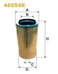 WIX FILTERS Õhufilter 46554E