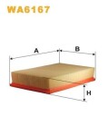 WIX FILTERS  Õhufilter WA6167