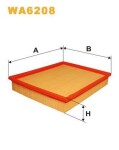 WIX FILTERS  Õhufilter WA6208