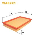 WIX FILTERS  Õhufilter WA6221