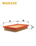 WIX FILTERS  Õhufilter WA6355