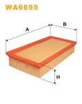 WIX FILTERS  Õhufilter WA6655