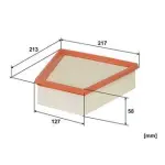 WIX FILTERS  Õhufilter WA6687