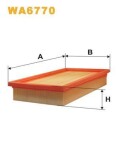 WIX FILTERS Õhufilter WA6770