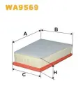 WIX FILTERS Õhufilter WA9569