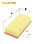 WIX FILTERS  Õhufilter WA9760