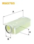 WIX FILTERS  Õhufilter WA9765