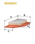 WIX FILTERS  Õhufilter WA9853