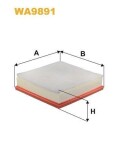 WIX FILTERS Õhufilter WA9891
