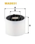 WIX FILTERS  Õhufilter WA9931