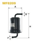WIX FILTERS Kütusefilter WF8209