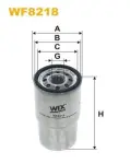 WIX FILTERS  Kütusefilter WF8218