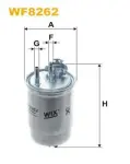 WIX FILTERS Kütusefilter WF8262