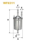 WIX FILTERS Kütusefilter WF8311