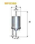 WIX FILTERS  Kütusefilter WF8386